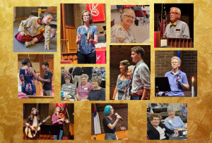 Serve The Church images with congregation members.