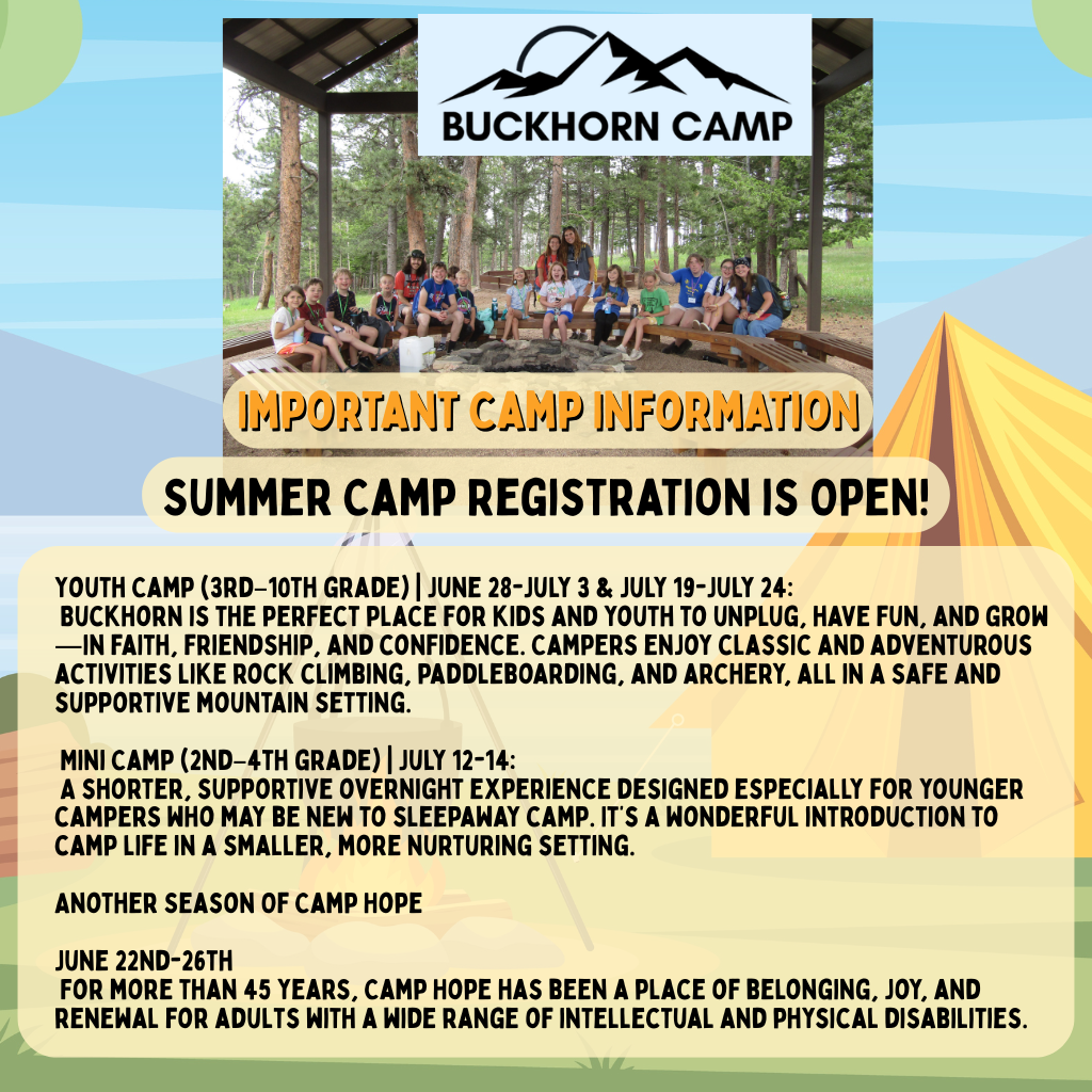 Buckhorn Summer camp registration is open.